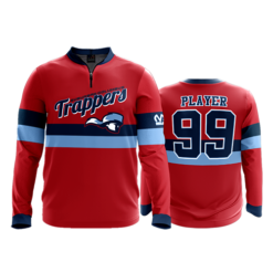 1775 FD Quarter Zip Batting Jacket LS