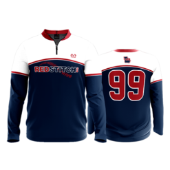1779 FD Quarter Zip Batting Jacket LS