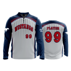 1794 FD Quarter Zip Batting Jacket LS