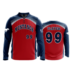 1794 FD Quarter Zip Batting Jacket LS