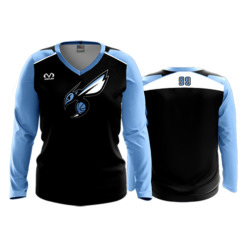 1777 FD Womens V-Neck Longsleeve