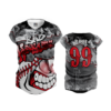 1810 FD Womens Full Button Capsleeve