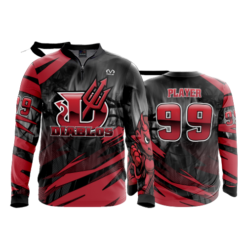 1854 FD Quarter Zip Batting Jacket LS