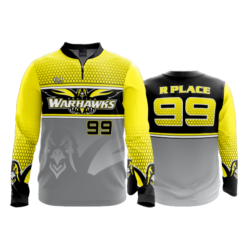 1842 FD Quarter Zip Batting Jacket LS