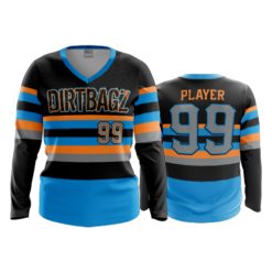 305 FD Womens V-Neck Longsleeve