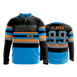 305 FD Quarter Zip Batting Jacket LS