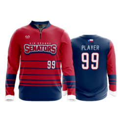 305 FD Quarter Zip Batting Jacket LS