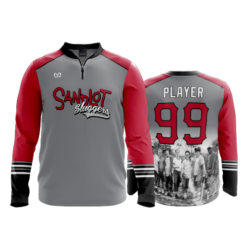 1847 FD Quarter Zip Batting Jacket LS