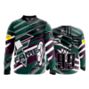 1835 FD Quarter Zip Batting Jacket LS