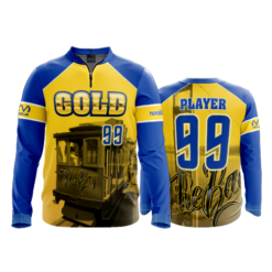 1882 FD Quarter Zip Batting Jacket LS