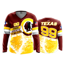 1538 FD Womens V-Neck Longsleeve