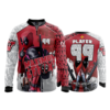1365 FD Quarter Zip Batting Jacket LS