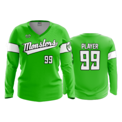 288 FD Womens V-Neck Longsleeve