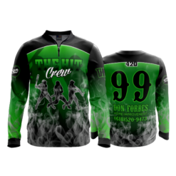 1864 FD Quarter Zip Batting Jacket LS