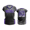1873 FD Womens V-Neck Capsleeve