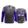 1873 FD Quarter Zip Batting Jacket LS