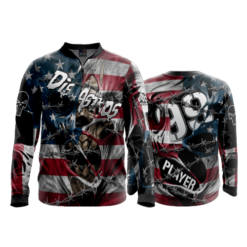 1867 FD Quarter Zip Batting Jacket LS