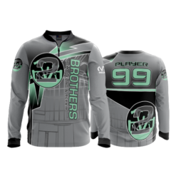 1866 FD Quarter Zip Batting Jacket LS