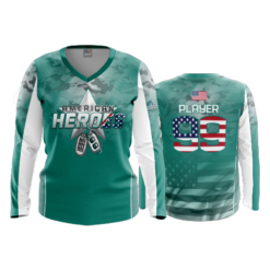 1652 FD Womens V-Neck Longsleeve