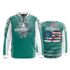 1652 FD Quarter Zip Batting Jacket LS
