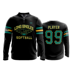 1891 FD Quarter Zip Batting Jacket LS