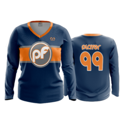 1890 FD Womens V-Neck Longsleeve