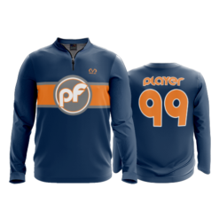 1890 FD Quarter Zip Batting Jacket LS