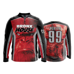 1897 FD Quarter Zip Batting Jacket LS