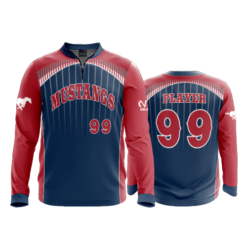 1794 FD Quarter Zip Batting Jacket LS