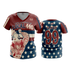 1850 FD Womens V-Neck