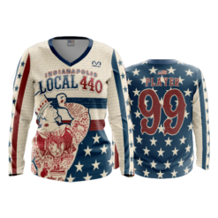 1850 FD Womens V-Neck Longsleeve