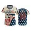 1850 FD Womens V-Neck