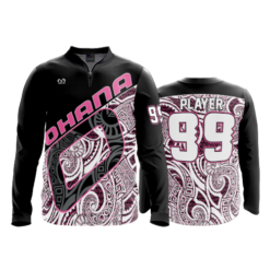 1851 FD Quarter Zip Batting Jacket LS