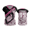 1851 FD Womens V-Neck Capsleeve