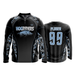 769 FD Quarter Zip Batting Jacket LS