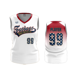 1888 FD Womens V-Neck Sleeveless