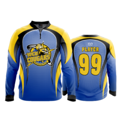1092 FD Quarter Zip Batting Jacket LS