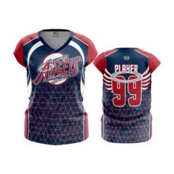1899 FD Womens V-Neck Capsleeve
