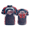 1899 FD Quarter Zip Batting Jacket SS