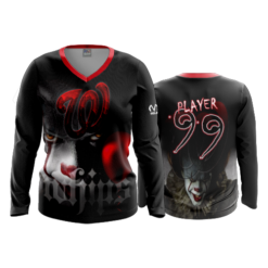 1927 FD Womens V-Neck Longsleeve