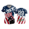1900 FD Womens V-Neck