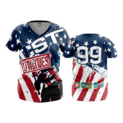 1900 FD Womens V-Neck