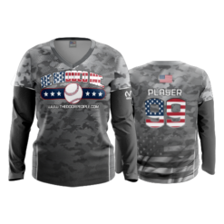 1902 FD Womens V-Neck Longsleeve
