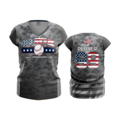 1902 FD Womens V-Neck Capsleeve