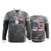 1902 FD Quarter Zip Batting Jacket LS