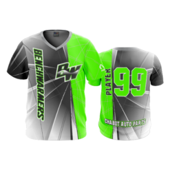 1915 FD Sport V-Neck MENS-FLO INK + $5