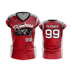 1898 FD Womens V-Neck Capsleeve