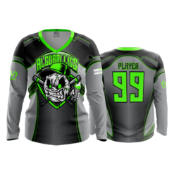 1250 FD Womens V-Neck Longsleeve-FLO INK + $5