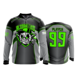 1250 FD Quarter Zip Batting Jacket LS-FLO INK + $5