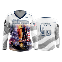 1909 FD Womens V-Neck Longsleeve